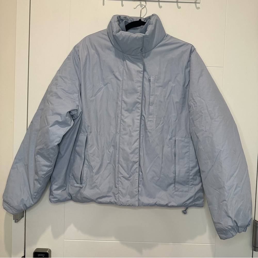 Women's Light blue Puffer Calvin Klein Jacket size XL